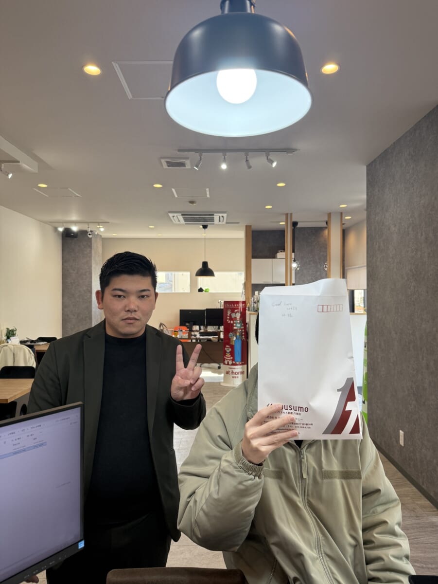 ですが薫花山様ご成約ありがとうございました！